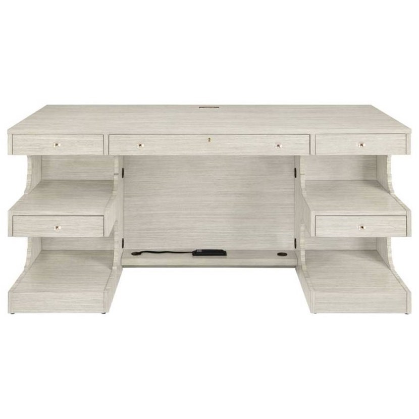 Stanley Furniture Latitude Writing Desk with Shelves on Back Find